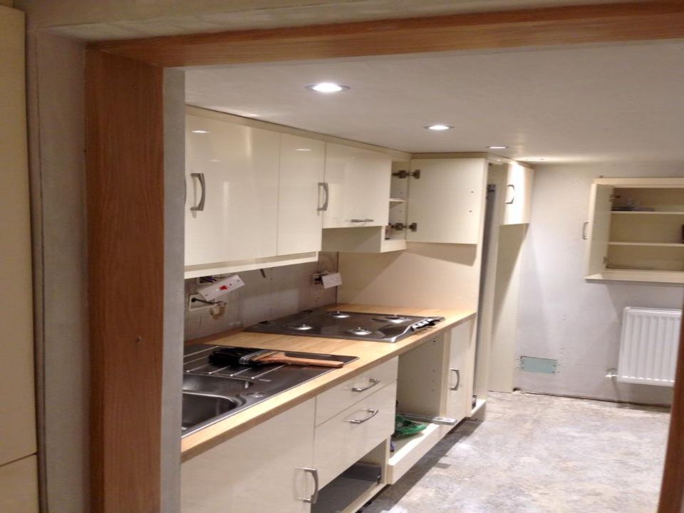 oak kitchen